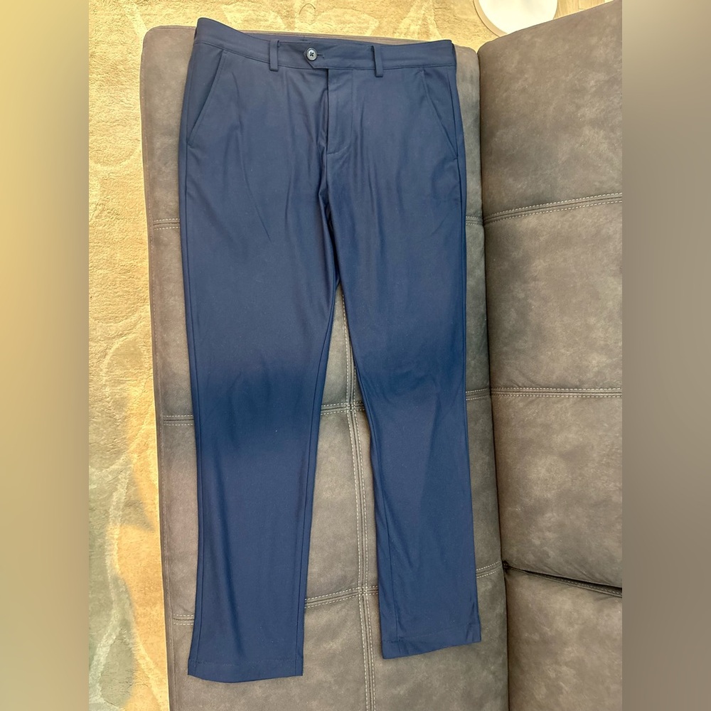 Mizzen+Main Men’s Navy Stretch Performance Chino Pants
